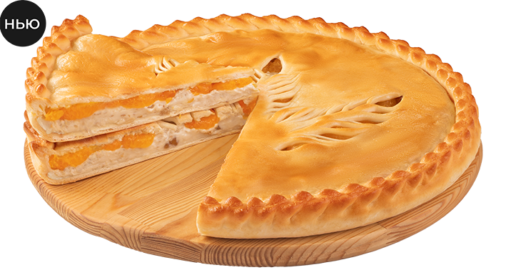 Фирменный пирог "Мандариновый"